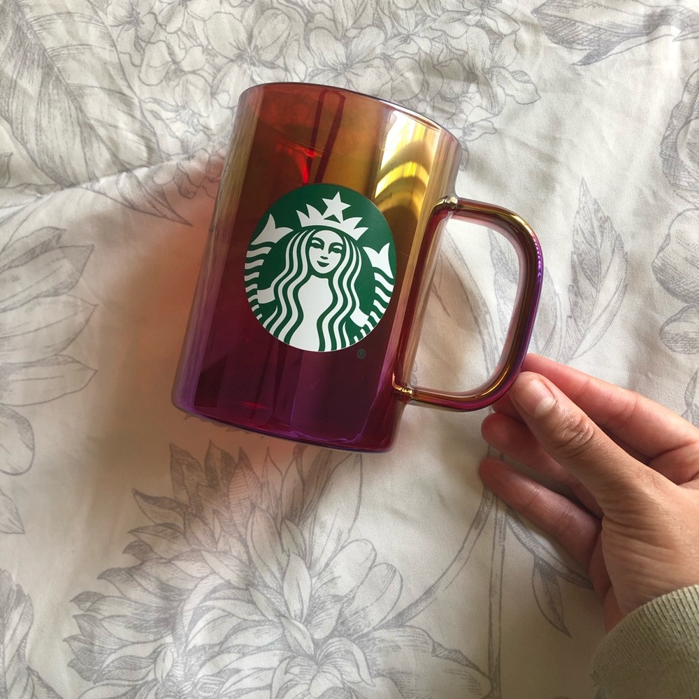 Starbucks Holiday 2019 Iridescent Rainbow Mug